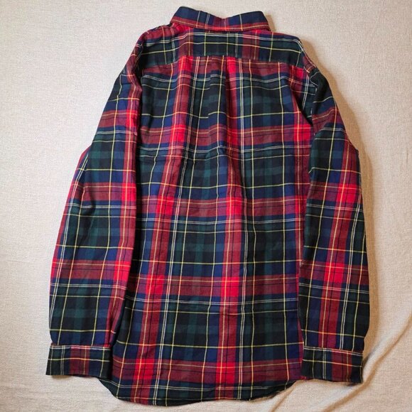 Ralph Lauren Classic Fit Performance Flannel Shirt XXL Red Plaid Button Down - Picture 7 of 7